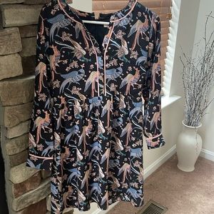 LOFT 4 Petite Dress 5 buttons